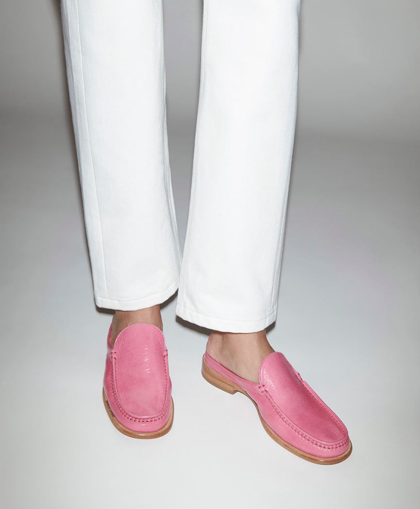 Women's Mansur Gavriel Walker Mules Pink | AU 79M8HN